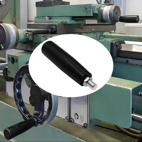 Revolving Hand Knob M10 Thread Handle For Lathe Milling Table Saw Tailstock And Woodworking Machinery with plastic housing