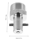 Hydraulic Grease Gun Needle Fitting 3 Pcs Stainless Steel Set For Trucks And Cars Ensures Leak Proof Functionality Bspt Screw Compatible For Smooth Use And Long Life No Drips On Hands Solid Tools For Daily Maintenance Needs, 3cm x 1.8cm