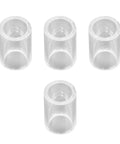 Glass cups from TIG Welding Torch Parts Kit For WP17 WP18 WP26, 22 Piece Stubby Gas Lens And 10 Glass Cups, Pro Grade Consumables Kit