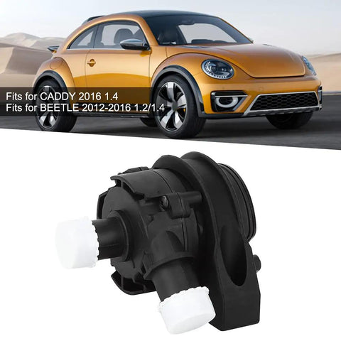 Torvaux Auxiliary Electric Coolant Water Circulation Pump Compatible With Volkswagen Beetle Mk6 Mk7 B8 2012-2016 Replacement For 5G0965567A Cooling System Upgrade And Maintain Optimal Engine Temps Effortlessly