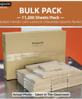 Bulk Unbleached Parchment Paper Sheets For 8x8 Baking Pans Heavy-Duty Nonstick FDA And LFGB Safe Fits Commercial Bakeries And Catering 11,200 Sheets Natural 8x8 Inch Bakeware Prep packaging