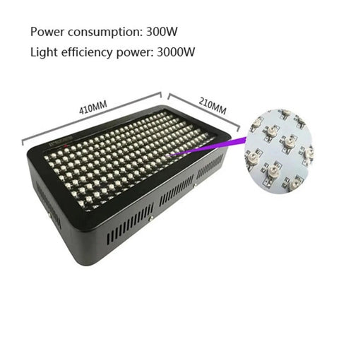 Top Shelf 3000W Led UV Curing Lamp With Cold Light Tech For Quick Nail Gel Curing 3D Resin Print Phone Screen Fix And UV Glue Bonding. Black lamp with efficient LED layout and dimensions.