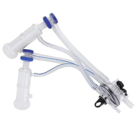 Goat And Sheep Milker Claw Kit With Teat Cups And Milking Cluster for mobile handheld milking system, silicone and plastic materials.