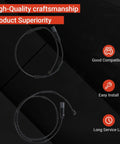 BMW Front And Rear Brake Pad Wear Sensor Kit For 228i 320i 328i 330i 335i One Set Includes Two Sensors For Accurate Wear Monitoring And Easy Installation OE Number 3 High Quality Replacement