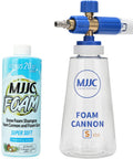 Foam Cannon S V3 With Beefed Up Thick Snow Foam Technology And Quarter Inch Quick Connector For Pressure Washer Plus Premium Snow Foam Car Wash Soap 20 Fl Oz Kit