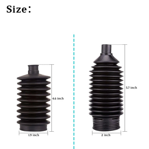 Steering Rack And Pinion Dust Boot For Club Car DS Golf Cart 1997 And Newer Fits Gas And Electric Steering Gear