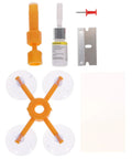 Windshield Chip Repair Kit for Bulls Eye Cracks and Chips Quick Cure Automotive Glass Fix DIY Car Windshield Repair components