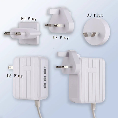 Ultra Portable Ultrasonic Cleaner Pro Mini Immersible Cleaning Machine power adapters EU UK AU US plugs