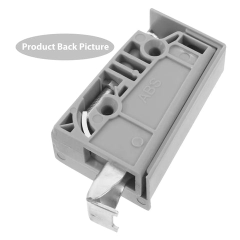 Heavy Duty Concealed Soft Close Cabinet Hinges For Kitchen Cabinets Inset Mounting Surface Mounted Gray Metal 2 Sets Easy Install For Diyers And Pros High Load Quiet Closing Premium Quality Hardware, back view of hinge showing the mechanism.