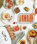 Electric Food Dehydrator With Badass Stainless Steel Trays And Sick 360 Hot Air Circulation For Dried Fruit Veggies And Beef Jerky with dried fruits and vegetables.
