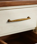 Antique Brass Cabinet Pulls Set Of 5 5 Inch Hole Center on dresser drawer, zinc alloy corrosion resistant hardware installed