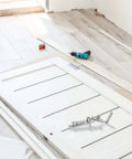 Built Tough Stainless Steel Rotating Shaft Torque Pivot Hinges for concealed doors and secret entrances in a DIY setup