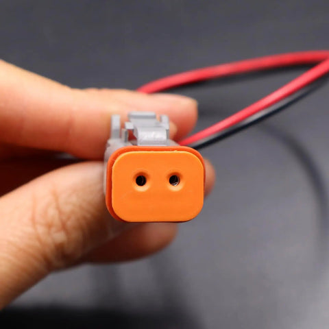 Volvo VNL Fender Marker Lights Connector Kit Two Piece Pigtail Harness Plug And Play Front Side Marker Lights 82750741 82750743