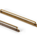 Upgrade Your Cabinets With Antique Brass Cabinet Pulls With Backplates 12.6 Inch Center To Center Zinc Alloy Kitchen Hardware 2 Pack