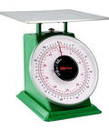 Beefy Heavy Duty Mechanical Kitchen Scale With Stainless Steel Platform And 110-Lbs Capacity Portion Control Dial Scale For Precise Food Measurement Rust-Resistant Metal Body Industrial Grade Durability For Home Or Commercial Kitchens