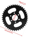 40T Stainless Steel Rear Sprocket For Go Karts ATVs And Racing Carts Built Tough For Long Lasting Durability Easy Tool Installation