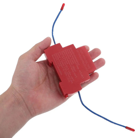 Heavy Duty Car Aerosol Fire Suppression Patch For Engine Bay Safety Featuring Slick Self Activating Protection With No Hassle Weatherproof Adhesion And Quick Fire Shutdown held in hand.