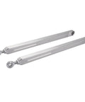 Rear Upper Radius Rod Arms For Polaris RZR XP 1000 RS1 And Turbo 2014 To 2023 With High Ground Clearance Aluminum Alloy Construction Oil Coated Silvery Finish Durable Off Road Upgrade, pair