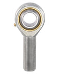 Spherical Rod End Bearing 20mm Bore M20x1.5 Right Hand Male Thread Connector, Self Lubricated Joint, 14 Degree Misalignment, Built Tough With 45 Steel Body And Hardened Ball, Great For Hydraulic Cylinders And Heavy Machinery, front view