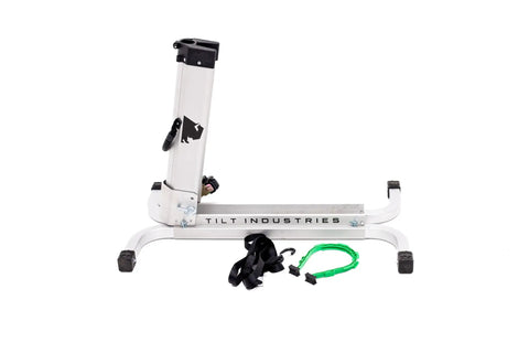 Bike Balance Trainer For Trail Ready Balance Drills, aluminum build, foldable indoor and outdoor MTB training gear with accessories