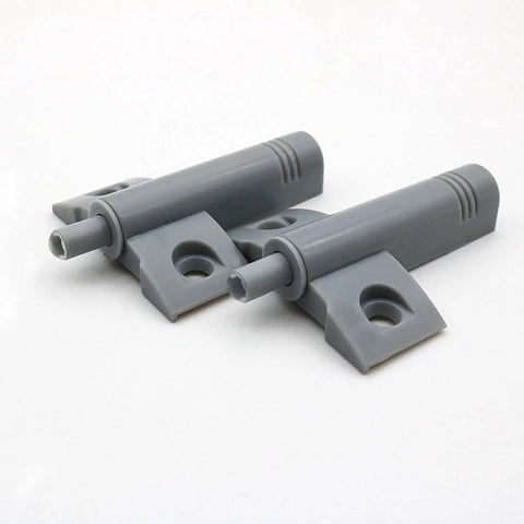 Soft Close Drawer Hinge Dampers 10 Pack No-Fuss Quiet Cabinet Door Closer For Kitchen And Bathroom, Noise Reduction ABS Buffers, Gray