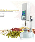 Real Deal Digital Grain Hardness Tester And Sclerometer Durometer Machine with HD LCD display measuring grains.