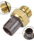 Radiator Coolant Fan Switch And Water Temperature Sensor Replacement For Honda Accord Civic CRV Odyssey Insight S2000 And Acura CL TL RSX TSX 1992 To 2005 OEM 37760 P00 003 brass sensor with threaded connector