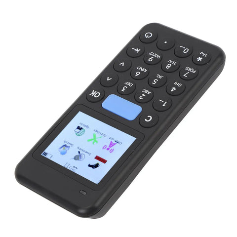 Handheld Inventory Scanner With 2.4 Inch Screen, 1D and 2D Barcode Data Collector For Retail And Logistics On The Go, keypad view