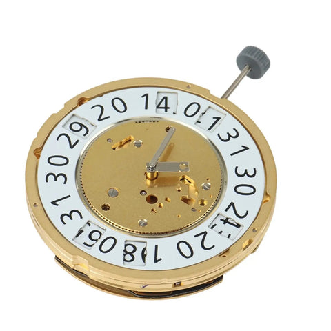 Movement Replacement Quickset Date Kit for Watches Compatible With 8040B, durable metal date mechanism part, angled view