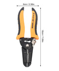 Tough As Nails Carbon Steel Wire Stripper Pliers With Safety Lock For 10 To 22 Awg Wiring Harnesses, 18cm long.