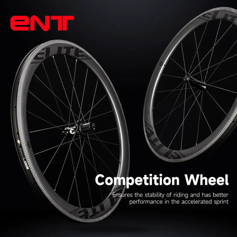 700C Carbon Road Bike Wheelset Tubeless Ready 50mm Depth 28mm Width UD Matte Finish with U Shaped Wind Breaking Profile