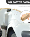 Copper Dent Puller Kit Chuck For Auto Sheet Metal Repair, pro grade copper collet tool on white car body dent