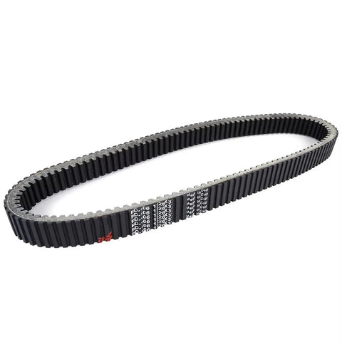Heavy Duty V Drive Belt For Arctic Cat Motorcycles ZR Series And Sno Pro R Cross Country Models 2014 2015, black rubber material.