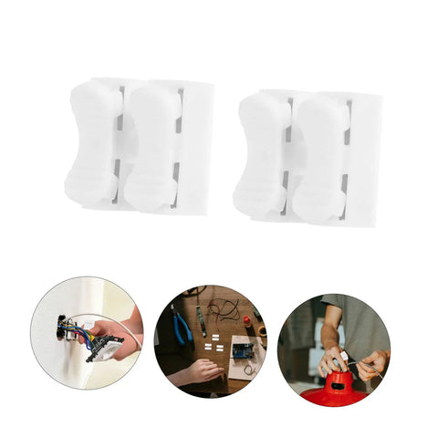 80Pcs Spring Clamp Terminal Connectors For LED Lighting Quick Connection Barrier Blocks Electrical Wiring Terminal Blocks