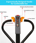 Aizyr Electric Pallet Jack Conversion Kit 48V 1000W Motor control panel with ergonomic handle and buttons for easy operation.