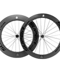 Carbon Fiber U Shape Road Bike Wheelset With Disc Brakes, Clincher Deep Rim 88mm, UD Matte Finish, set of two wheels