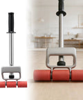 Adjustable Rubber Floor Roller 17.5 To 27 Inch J Roller Heavy Duty Pressure Tool For Laminate And Vinyl Flooring Wallpaper Seam