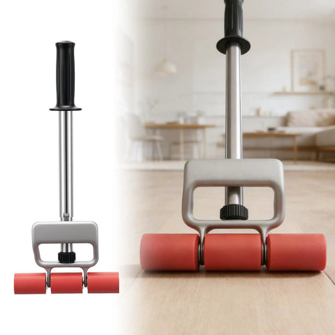 Adjustable Rubber Floor Roller 17.5 To 27 Inch J Roller Heavy Duty Pressure Tool For Laminate And Vinyl Flooring Wallpaper Seam
