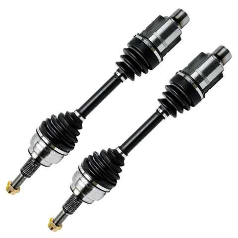 4WD Front CV Axles And Wheel Bearing Hubs Kit For Dodge Ram 1500 2006 2007 2008 With 5 Lug Left Side Speed Sensor Includes 2 Front CV Axles And 2 Wheel Hubs Remanufactured