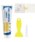 Drywall Patch Repair Kit For Diy Home Fixes With 150g Wall Mending Paste, Scraper And Nozzle Tip; Fix Cracks, Holes, And Dents Fast