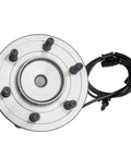 Front view of Front Wheel Bearing And Hub Assembly For Ford Expedition F 150 Lincoln Navigator RWD 2011 2012 2013 2014 6 Stud Hub With ABS