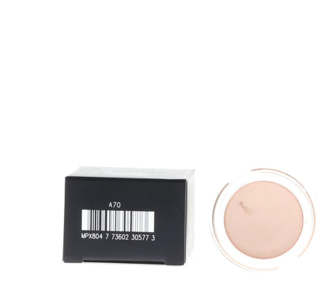 Longwear Cream Eyeshadow Pot In Bare Study A Creamy Nude With Subtle Luminosity next to black box, 0.17 oz pot