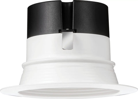 4 Inch LED Recessed Downlight Kit 6 Pack With White Baffle Trim 90 CRI Five Color Temperature Switch From 2700K To 5000K E Series M2 CP6