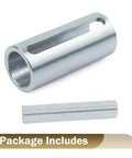 Shaft Sleeve Adapter And Pulley Kit For Three Quarters To One Inch Shafts Built Tough In Stainless Steel with step key