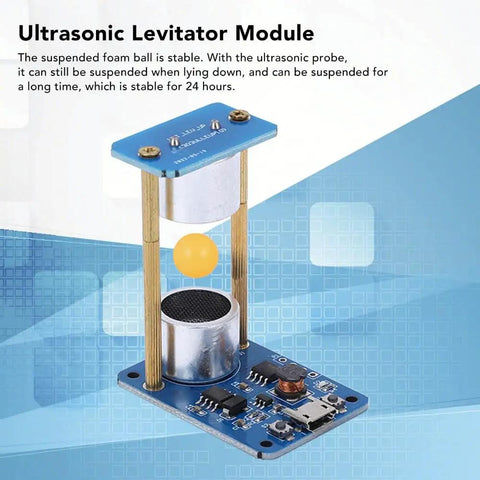 Ultrasonic Levitation Module DIY Kit For Hands On Physics Experiments Standing Wave Controller Stable Foam Ball Suspension Tool