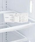 Heavy Duty Foldable Freezer Hinge Replacement Kit For Commercial And Home Freezers Four Piece White Plastic Hinge Set on freezer door