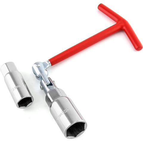 T Handle Spark Plug Socket Wrench Set With Universal Spark Plug Remover And Installer For Motorcycles DIY Friendly Lawn Mowers
