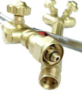 Close-up of Heavy Duty Cutting Torch Kit For Your Home Shop Welders With Acetylene Oxygen Cut Tool Set CA1350 attachment
