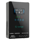 4000W Hybrid Solar Inverter 24V DC To 120V AC Pure Sine Wave With Glass Top Cover LCD Display Built In 140A MPPT Solar Charger