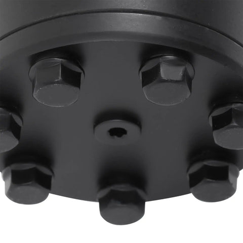 Bottom view of Wheel Motor Replacement For 4915500 5023091SM HGM 12P 7172 Lawn Mower showing bolt details and finish